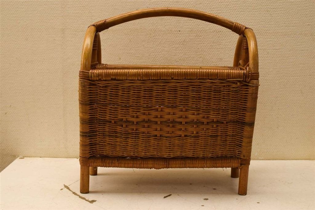 Rotan Rieten Lectuurmand 47249, Ophalen of Verzenden, Gebruikt