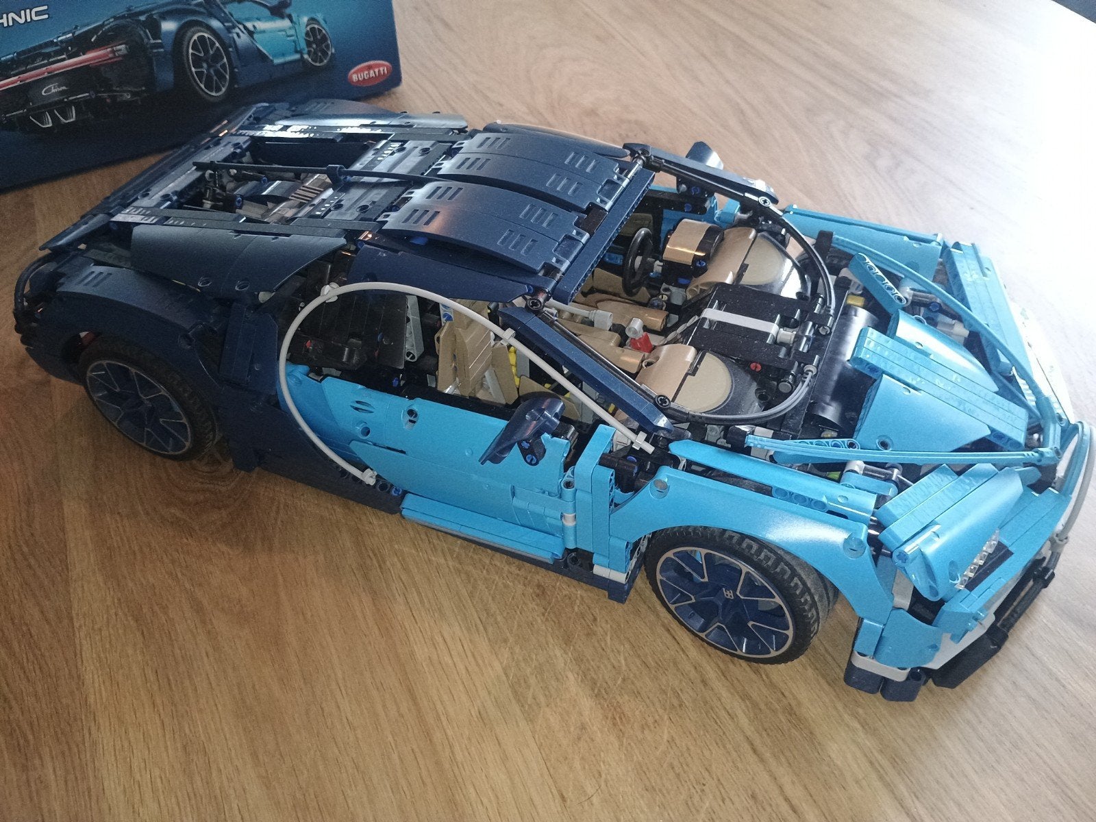 Lego Technic Bugatti Chiron 42083, Lego, Ophalen of Verzenden, Zo goed als nieuw, Technic