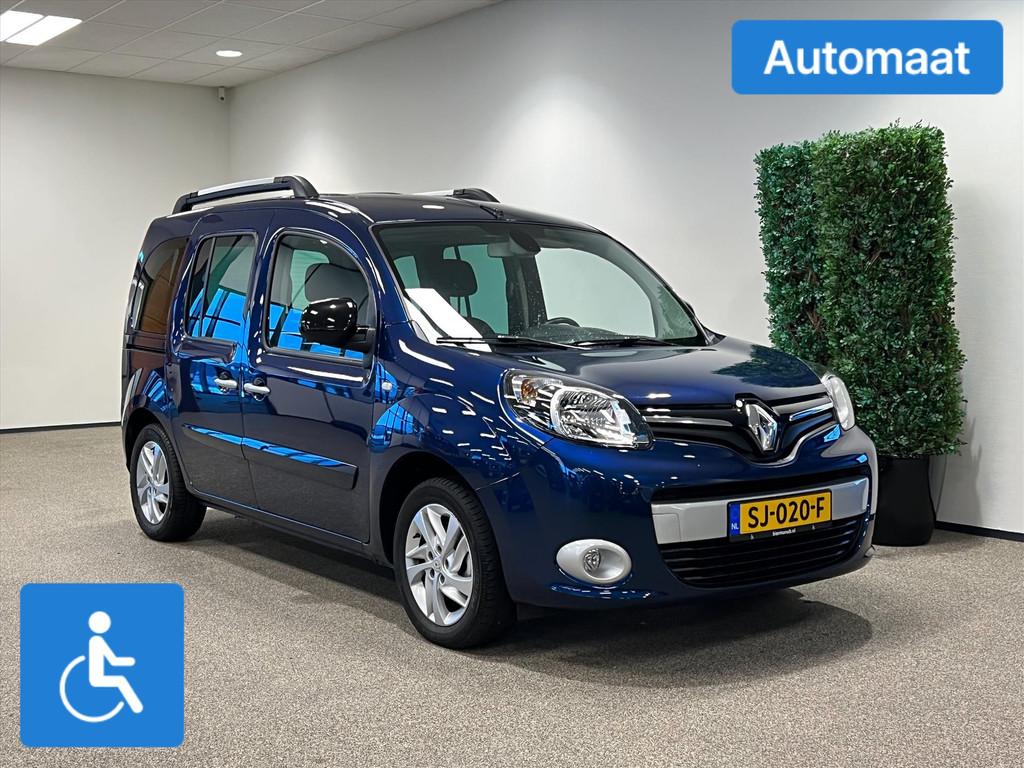Renault Kangoo Rolstoelauto Automaat + Luchtvering, Automaat, 12 maanden, Gebruikt, Blauw