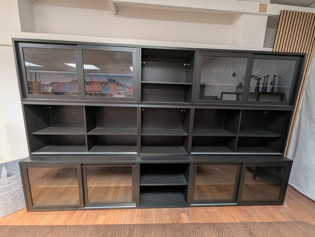 Skovby Modo Kastenwand optie 2, Ophalen, 250 tot 300 cm, Met deur(en), Eikenhout