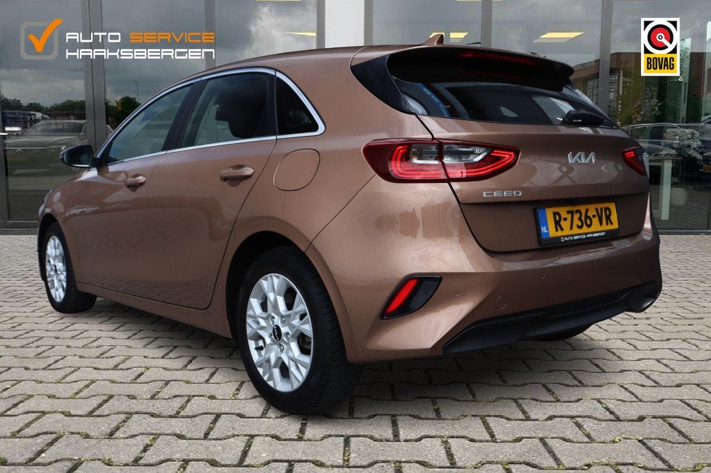 Kia Ceed 1.0 T-GDi DynamicLine | Camera | DAB | Carplay |, Voorwielaandrijving, Stof, Gebruikt, Bruin