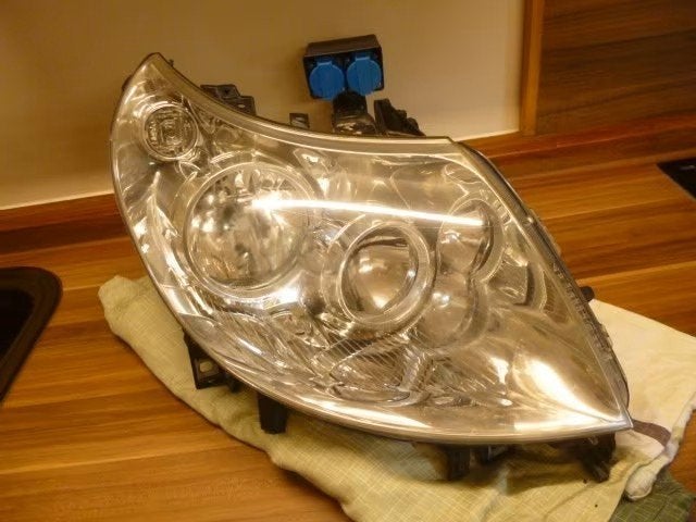 koplampen origineel fiat ducato 2012 8 pin paars, Auto-onderdelen, Verlichting, Ophalen of Verzenden, Gebruikt, Fiat