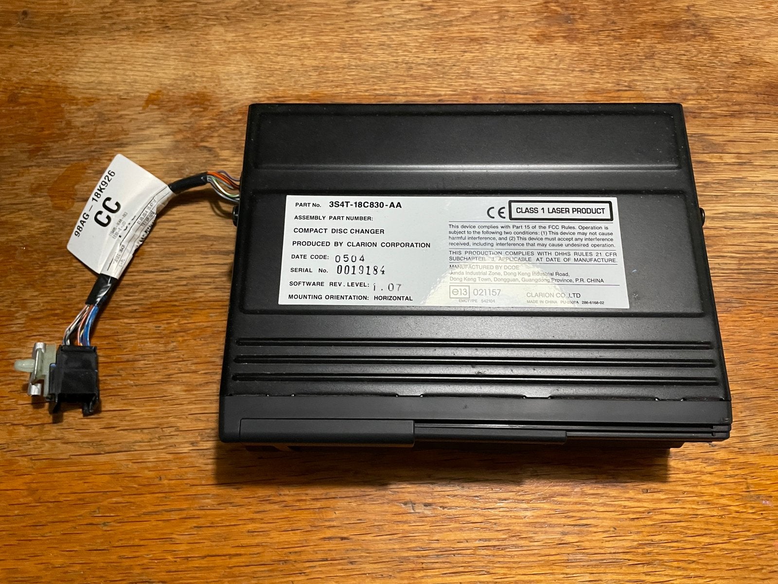 CD wisselaar Ford focus 2004 MK1, Ophalen of Verzenden, Gebruikt, Ford