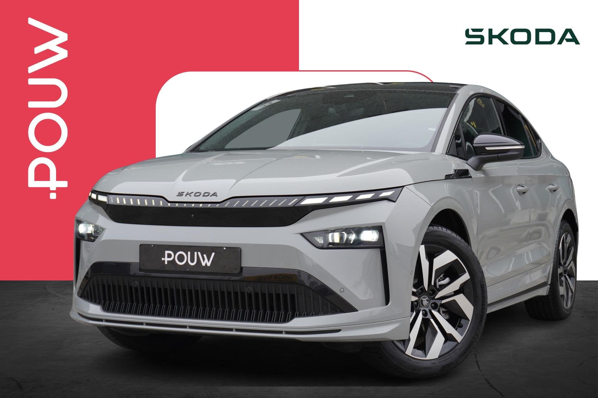 Skoda Enyaq Coupé 286pk 85 Sportline | Trekhaak Wegklapbaar, Auto's, Skoda, Automaat, 12 maanden, 82 kWh, 286 pk