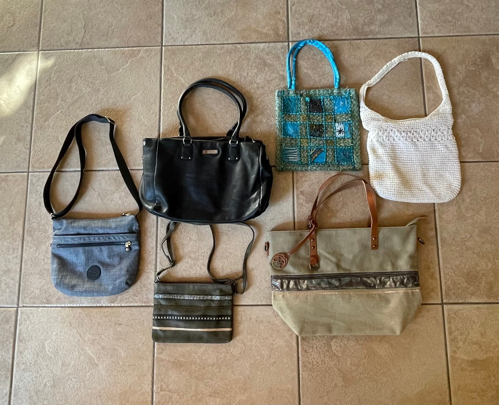 Set tassen, Verzenden, Zo goed als nieuw, Overige kleuren