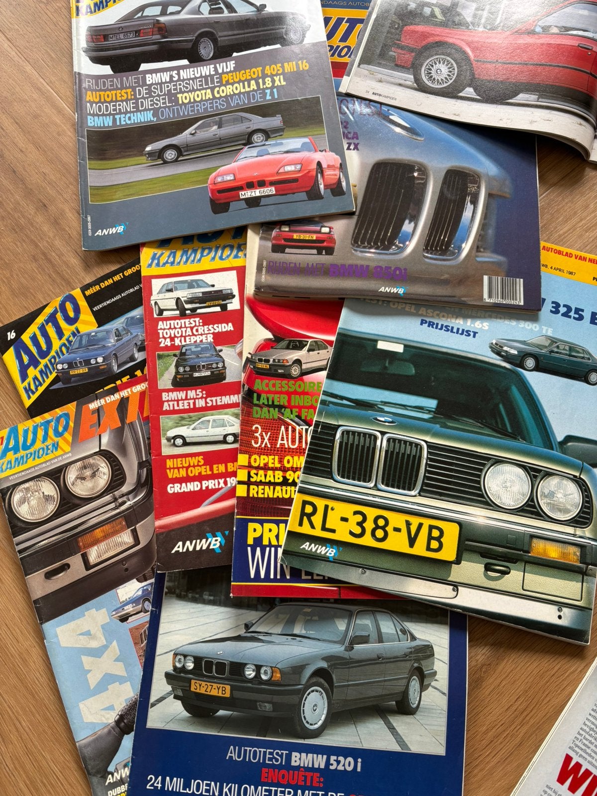 BMW E30 E28 E36 vintage magazines jaren ‘80, Ophalen of Verzenden, Zo goed als nieuw
