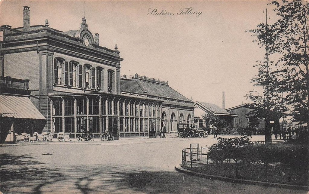702-140-023 Station Tilburg, Verzenden, Voor 1920, Noord-Brabant