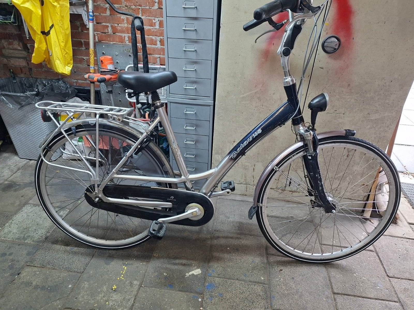damesfiets 28 inch, Ophalen, Versnellingen, Batavus, 53 tot 56 cm