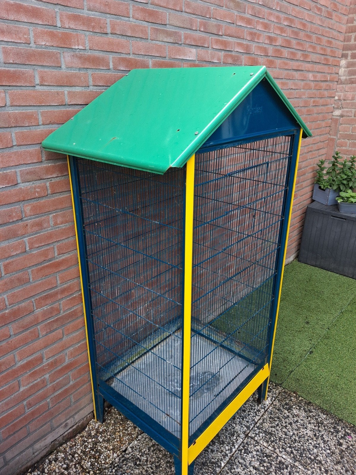 Vogel kooi, Ophalen of Verzenden, Metaal, Vogelkooi