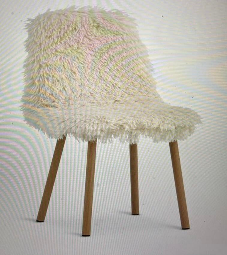 4x JONSTRUP eetkamerstoelen off-white/eiken (Nieuw in doos), Ophalen, Wit, Zo goed als nieuw, Vier