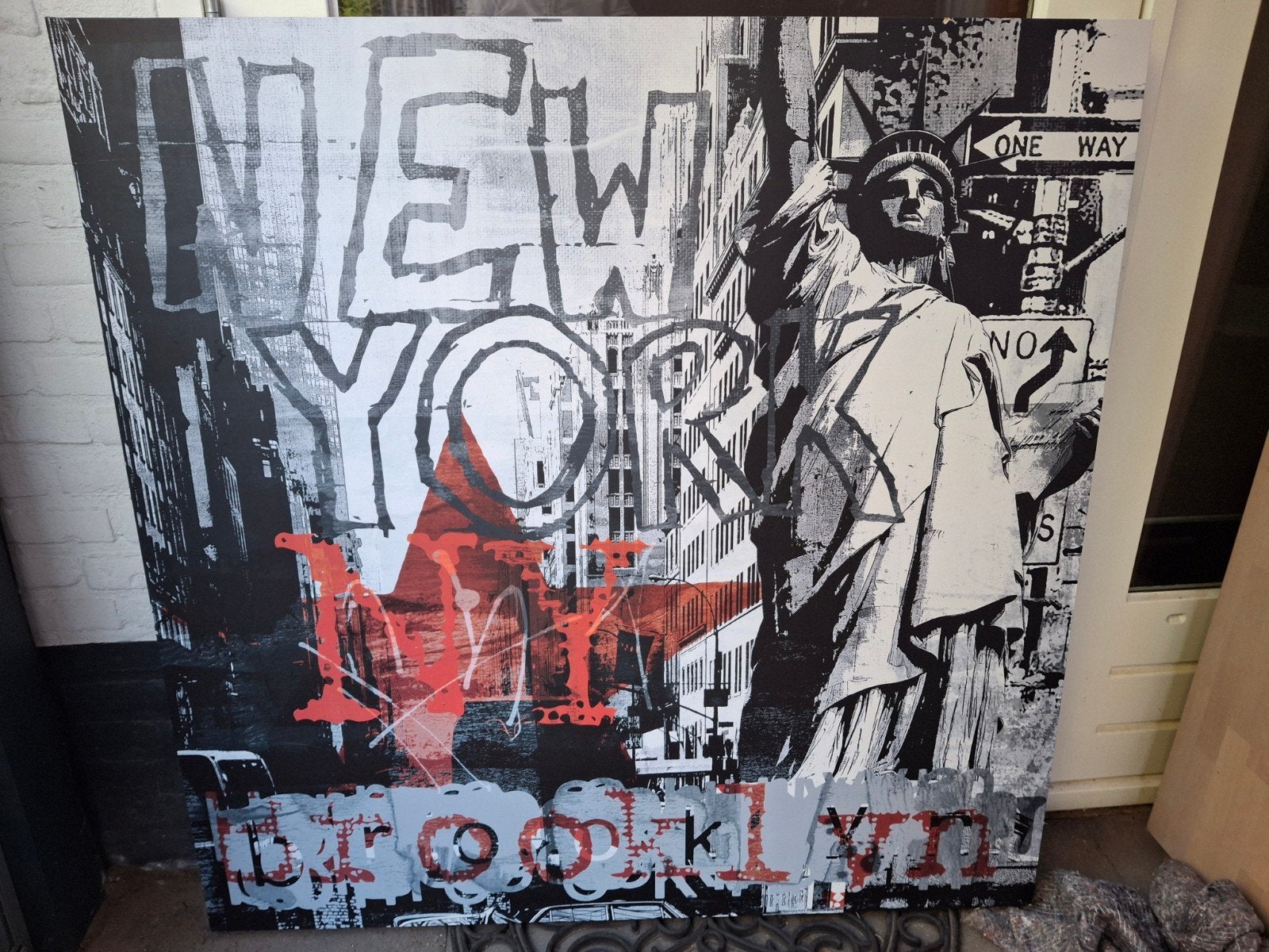 Modern print New York Vrijheidsbeeld, Ophalen