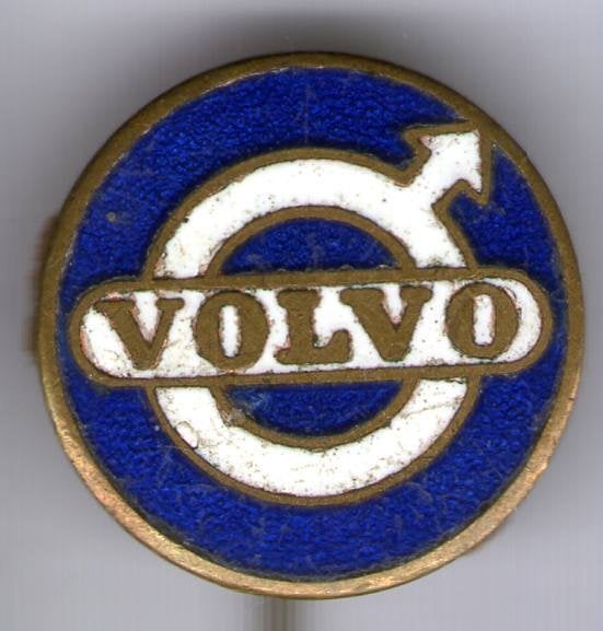 VOLVO email op koper vrachtwagen speldje ( E_076a), Ophalen of Verzenden, Zo goed als nieuw, Transport, Speldje of Pin