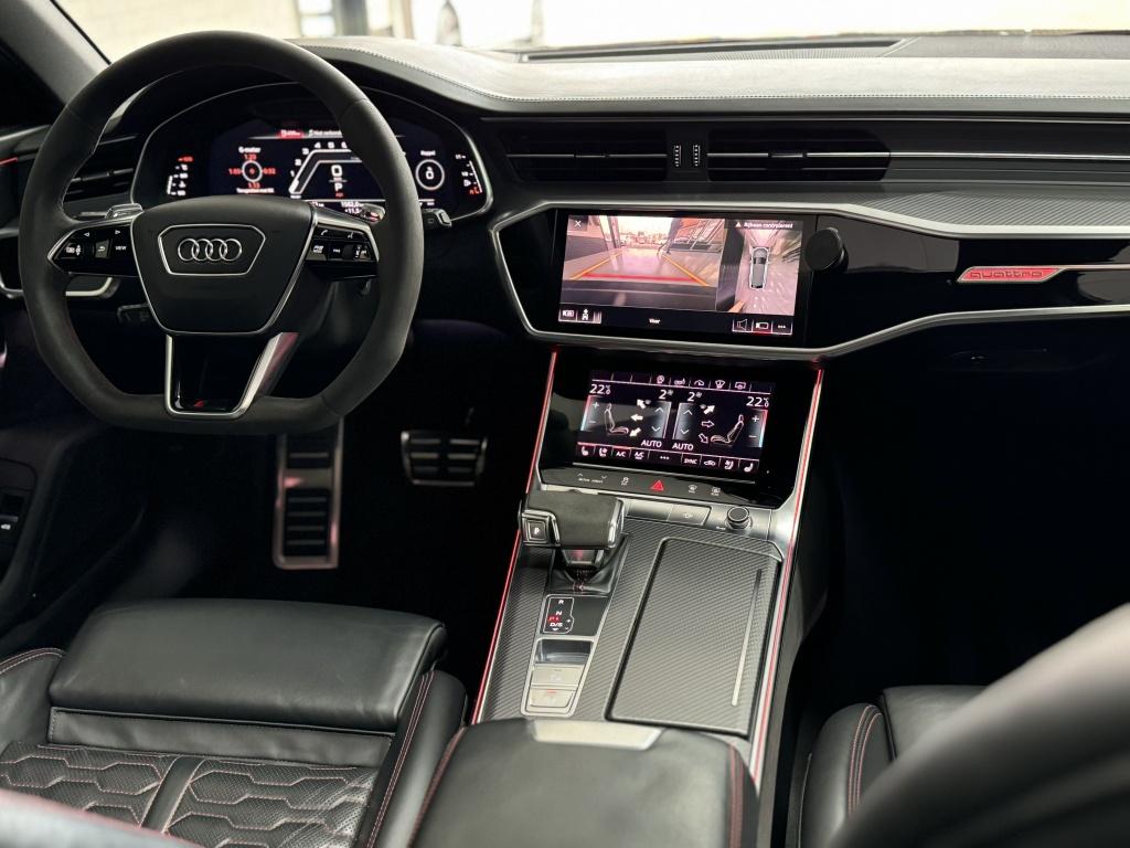 Audi RS6 Avant 4.0 TFSI QUAT. 711PK ABT Pano Eventuri Millte, Auto's, Audi, Automaat, 2175 kg, Gebruikt, Leder