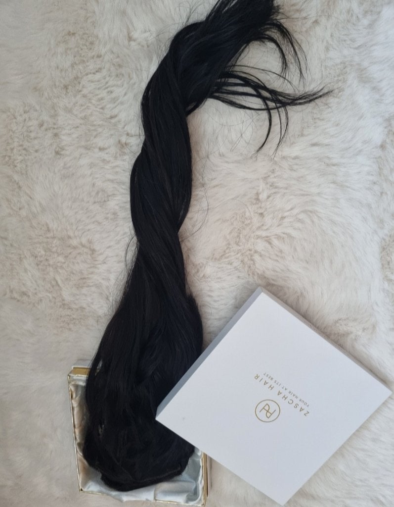 Clip in extensions, Ophalen of Verzenden, Zo goed als nieuw, Pruik of Haarverlenging