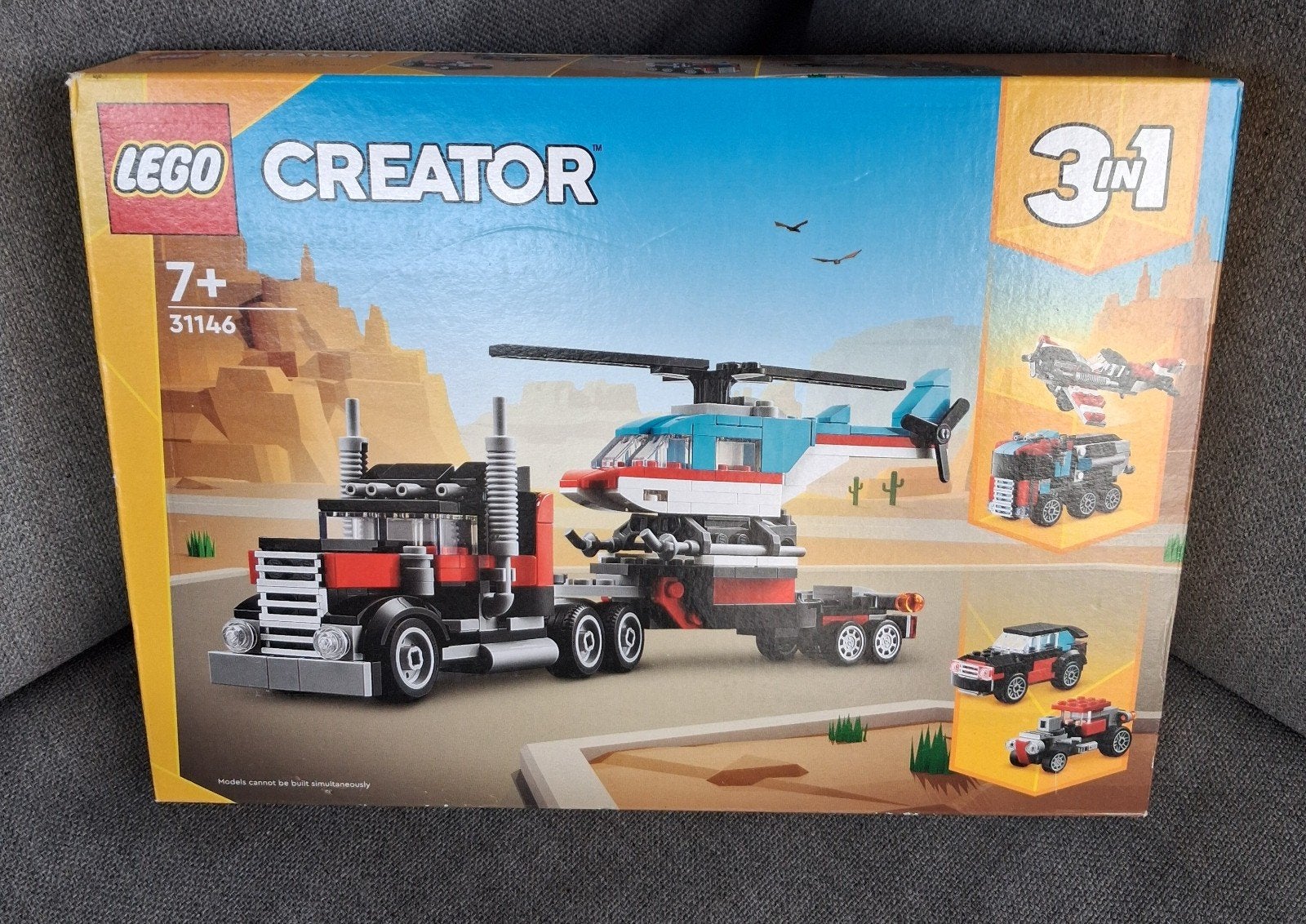 Nieuw en ongeopend: LEGO Creator 31146 Vrachttruck & Heli, Lego, Nieuw, Ophalen of Verzenden, Ongeopend/sealed