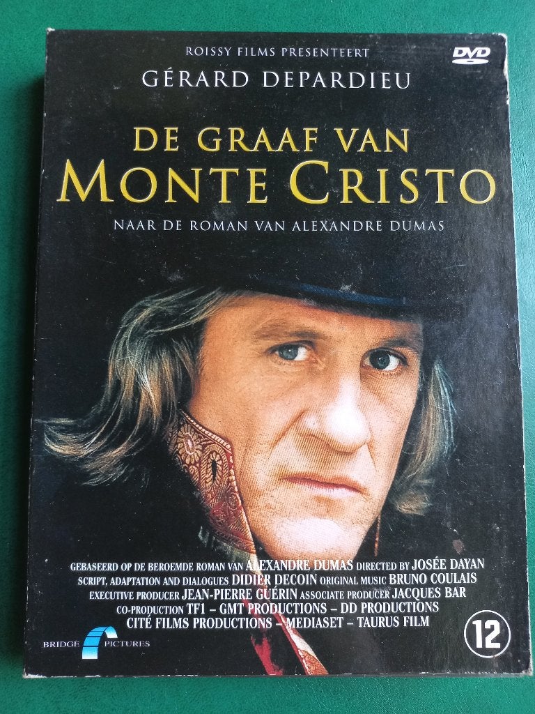 De Graaf van Monte Cristo (1998) 3 disc, Engels, Nederlands, Digipak, Ophalen of Verzenden