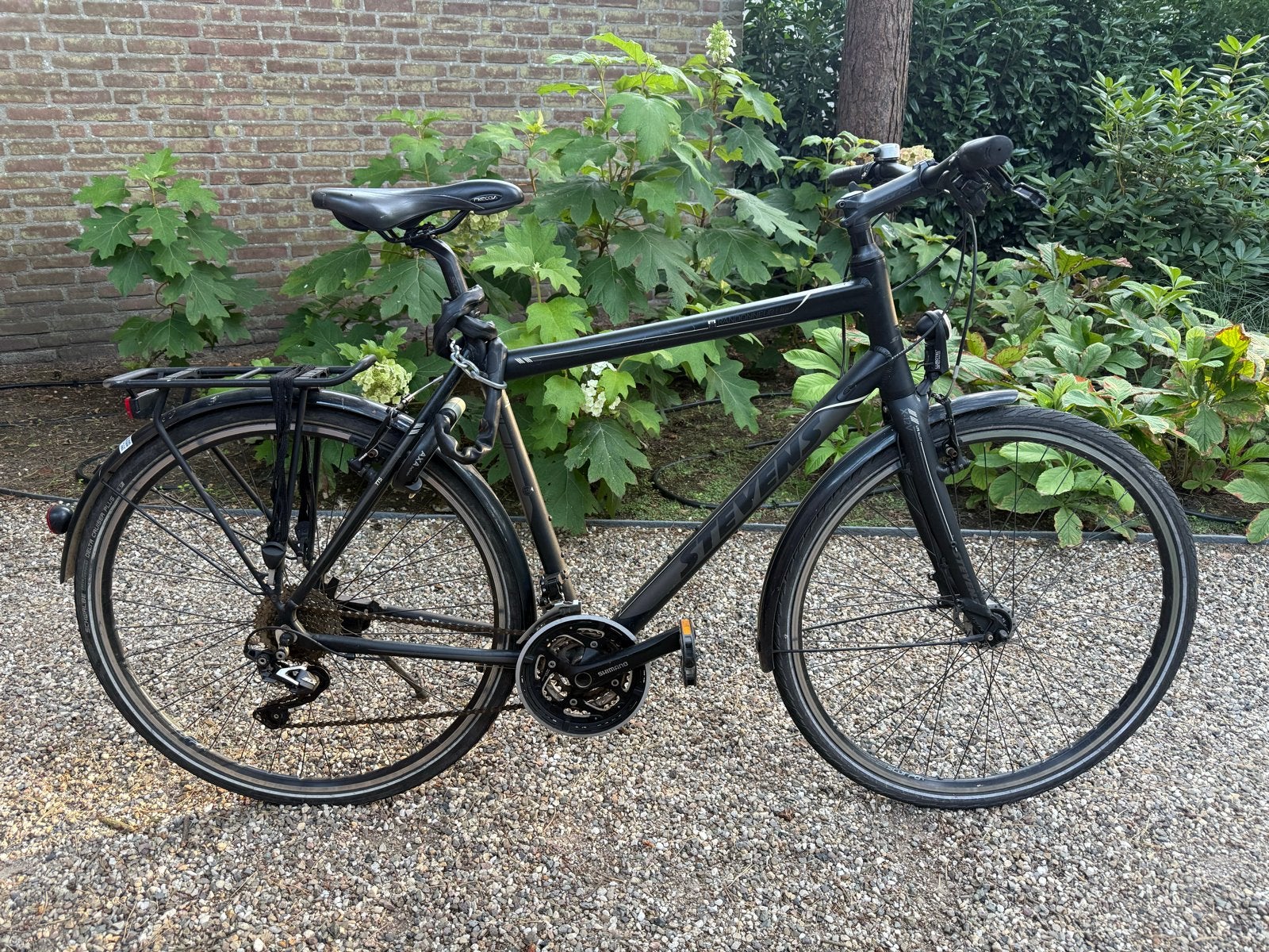 Stevens Randonneur LITE | 58" | Stone black, Gebruikt, Velgrem, Versnellingen, 57 tot 61 cm