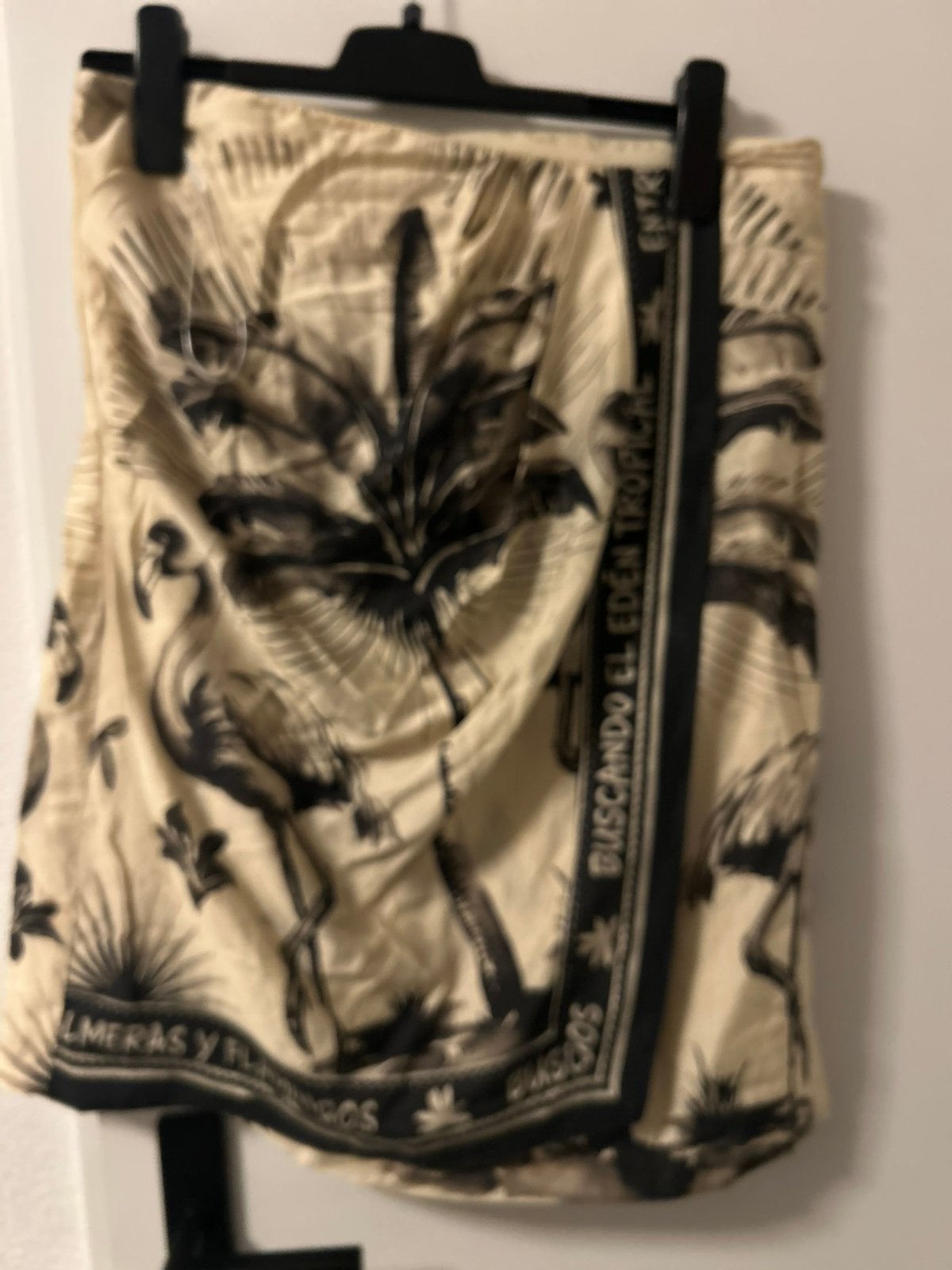 H&m model als wikkel rok mt 40, Maat 38/40 (M), Zwart, Ophalen of Verzenden, Zo goed als nieuw