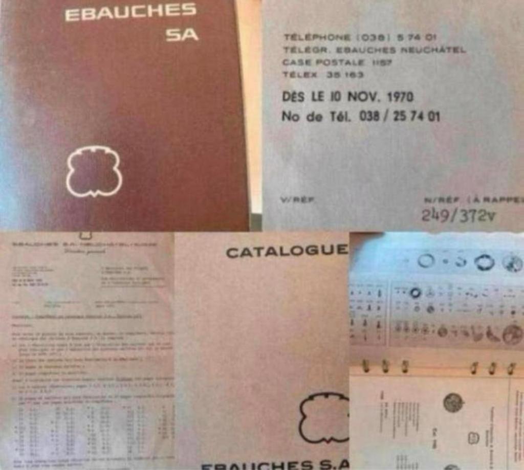 Ebauches SA Margues individulles des Maisons speciales 1970, Boeken, Catalogussen en Folders, Ophalen of Verzenden, Gelezen, Catalogus