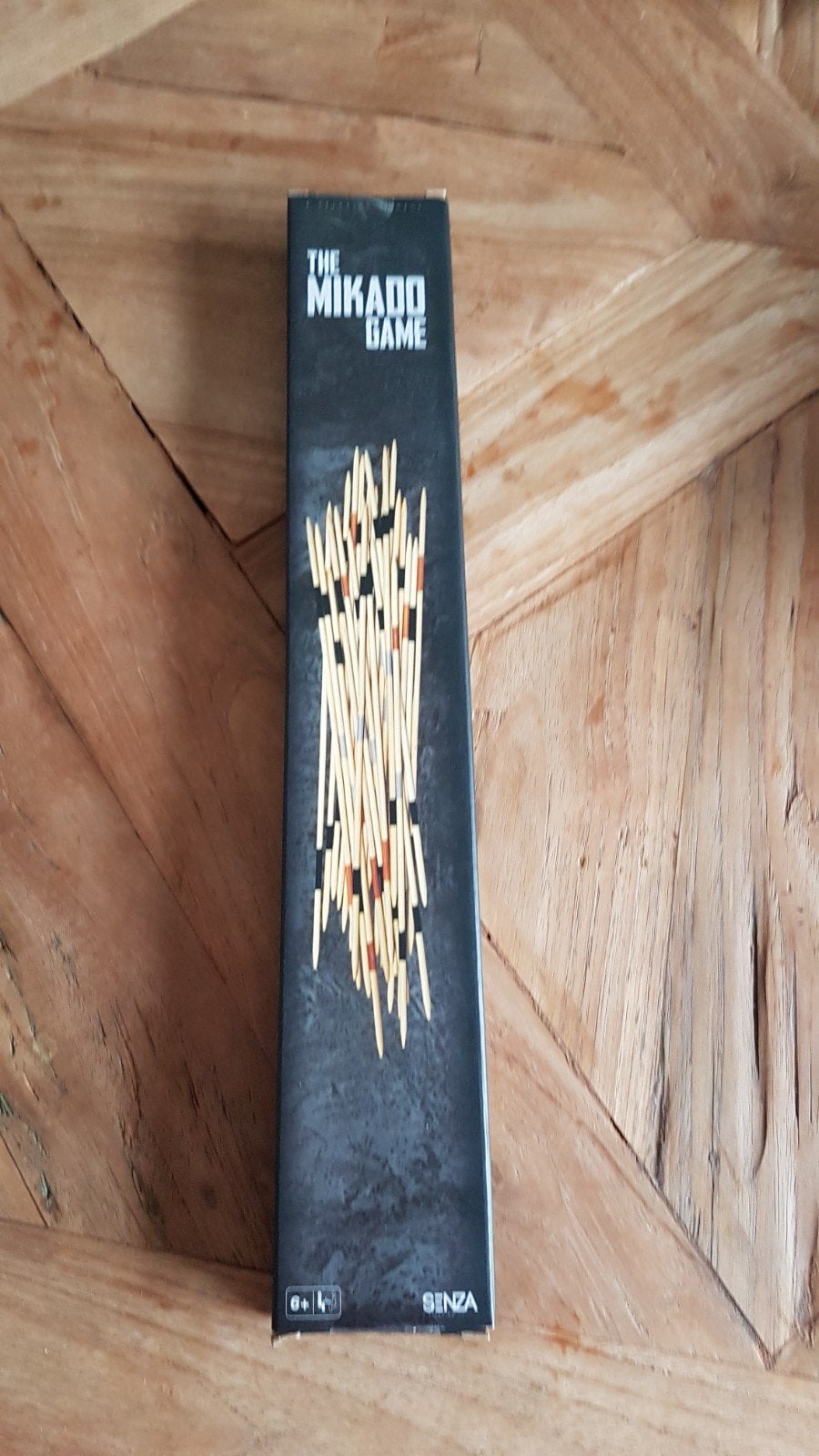 Mikado spel, Ophalen