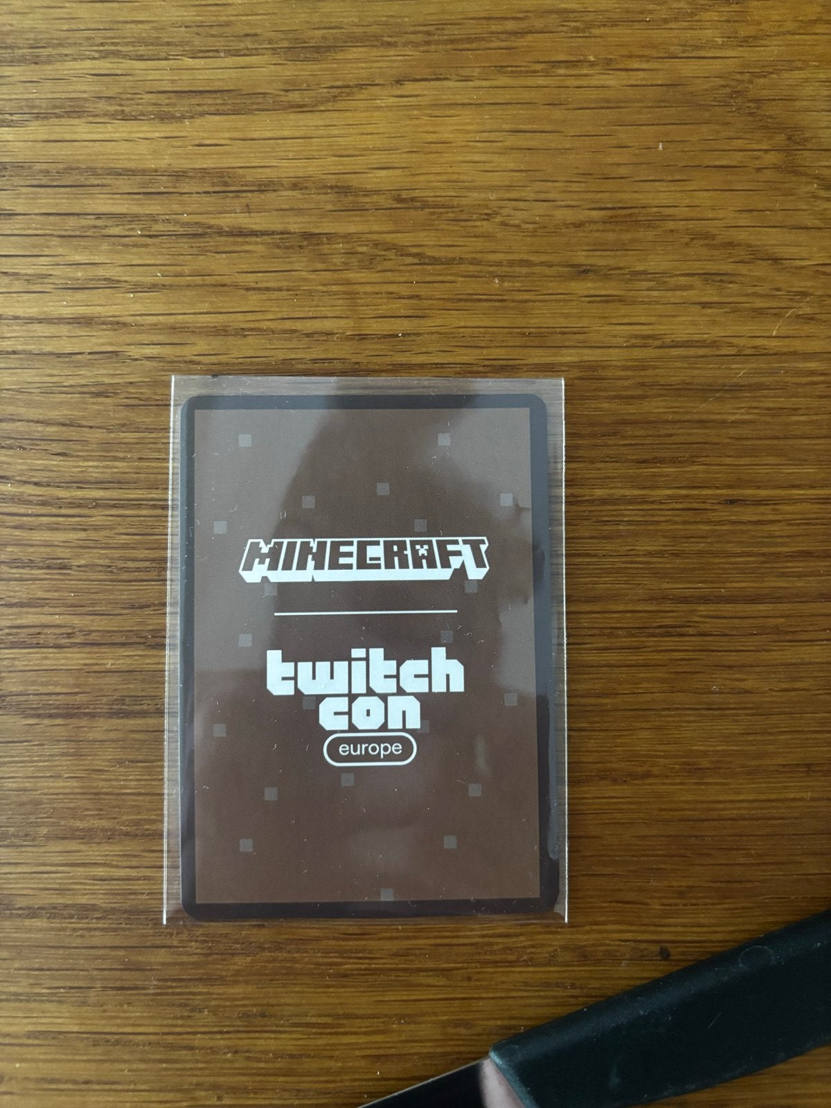 Minecraft TwitchCon Europe Crafter Cape kaart, Ophalen, Nieuw