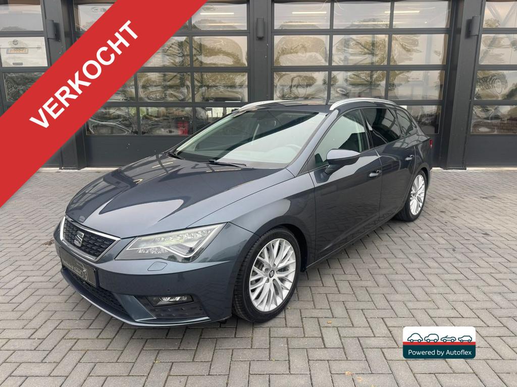 SEAT Leon ST 1.0 TSI Carplay / Beats audio (bj 2019), Gebruikt, Leon, Origineel Nederlands, Handgeschakeld