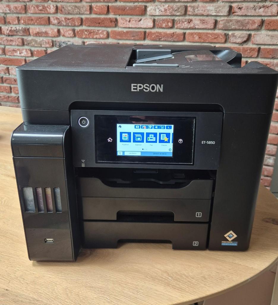 Epson ET-5850 printer, Ophalen of Verzenden, Draadloos