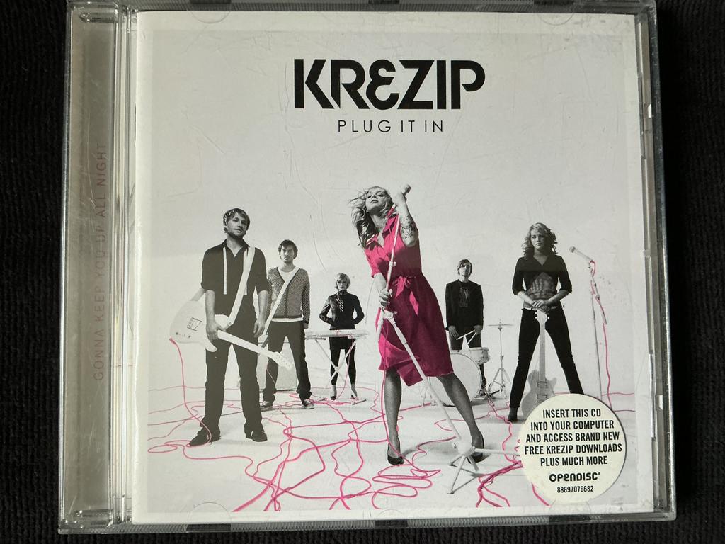Krezip, Plug it in cd, Ophalen of Verzenden, Zo goed als nieuw