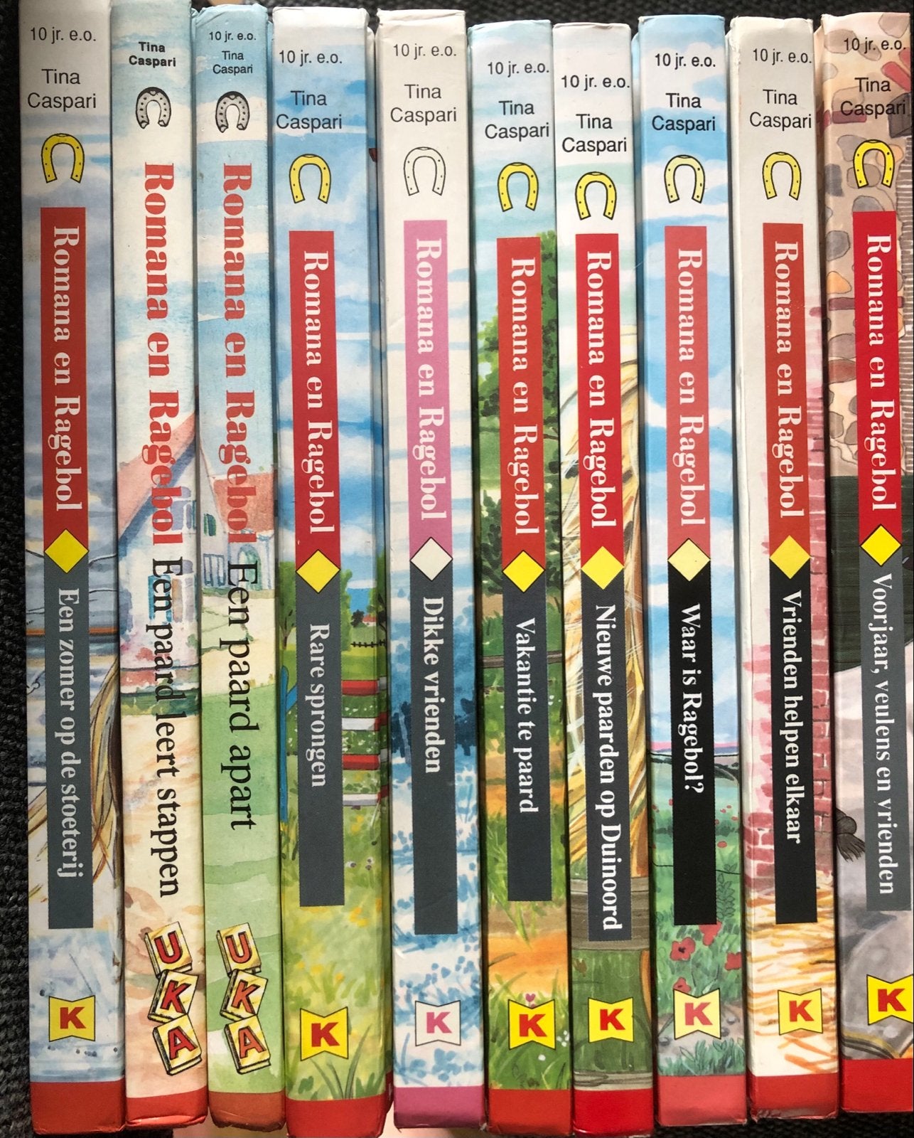 Romana en Ragebol boekenreeks - Tina Caspari, Ophalen of Verzenden, Gelezen, Fictie