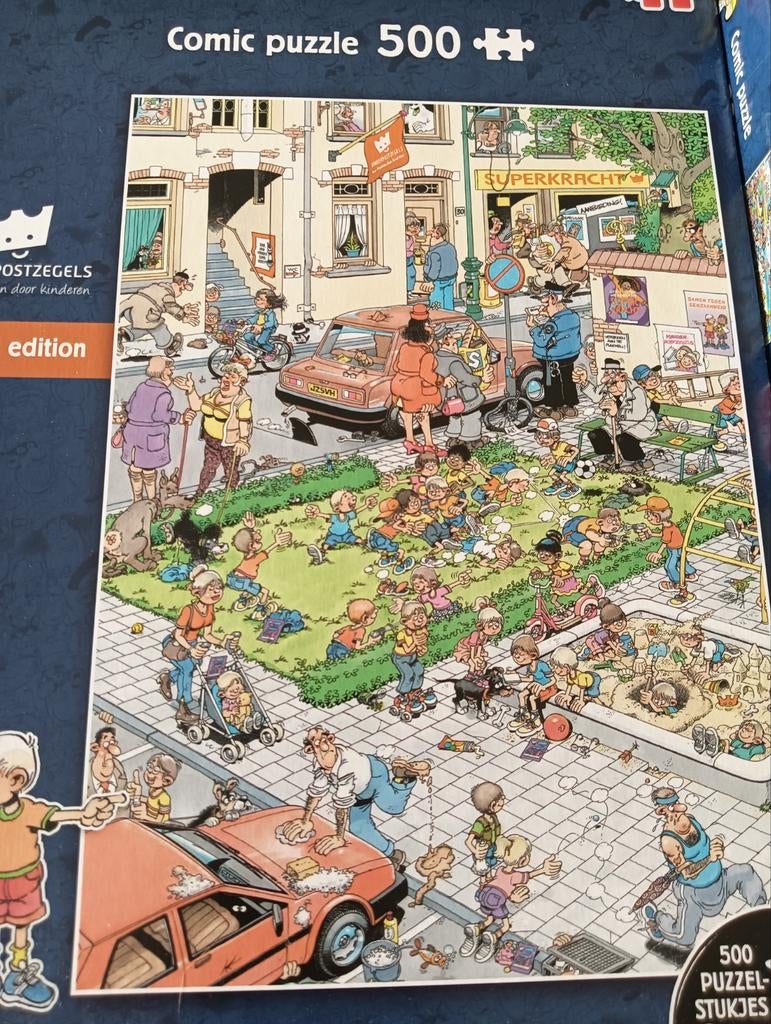 Jan van Halsteren puzzels, Ophalen, 500 t/m 1500 stukjes