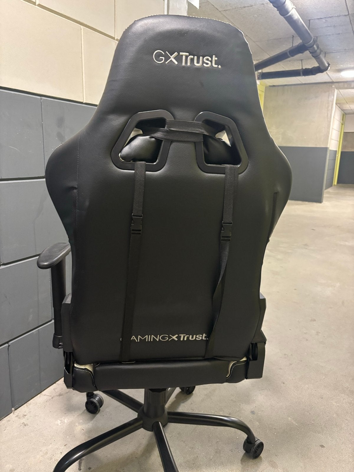 Nieuwe GX Trust Ergo Gaming Stoel, Ophalen, Kunststof, Zwart, Nieuw