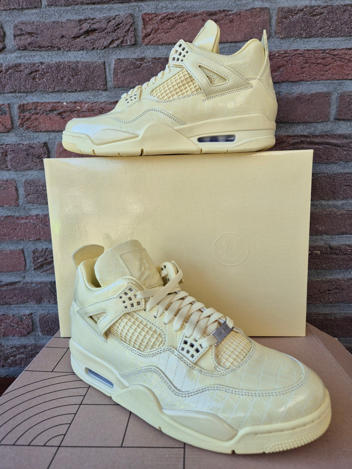 AIR JORDAN 4 x J BALVIN "AMAZONAS" (2026) - maat 45 - nieuw!, Overige kleuren, Nieuw, Ophalen of Verzenden, Sneakers of Gympen