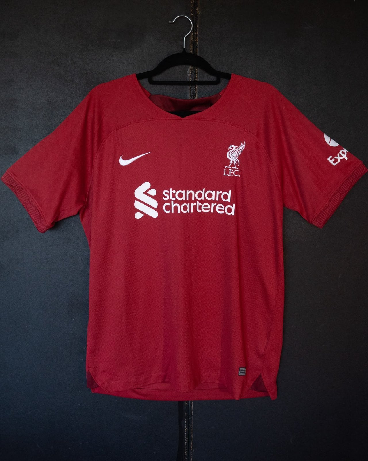 Liverpool Shirt 22/23, Ophalen of Verzenden, Zo goed als nieuw, Maat 56/58 (XL), Rood