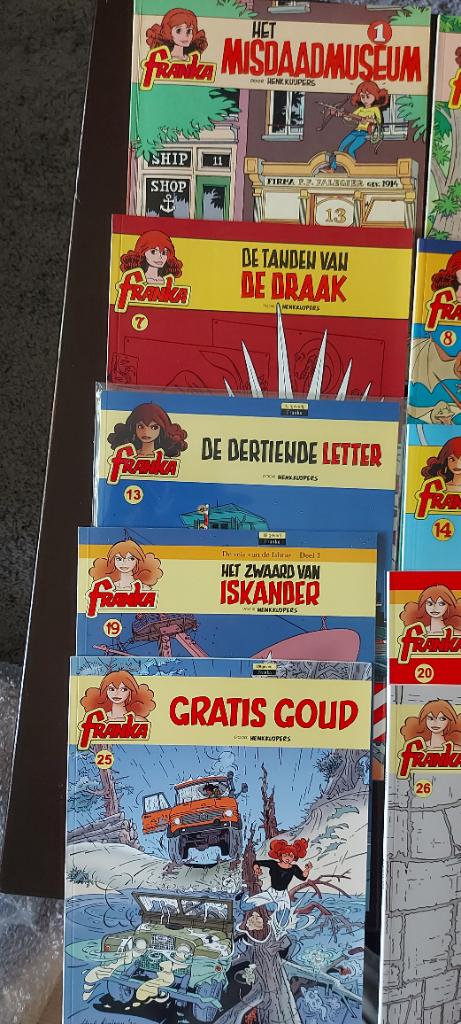 Franka, Eén stripboek, Ophalen of Verzenden, Zo goed als nieuw