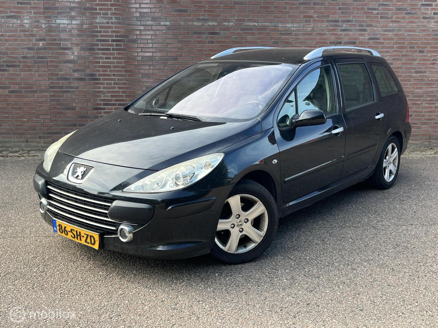 Peugeot 307 SW 1.6-16V Pack |6 persoons|Panoramadak |Nap, Gebruikt, 4 cilinders, 715 kg, Zwart