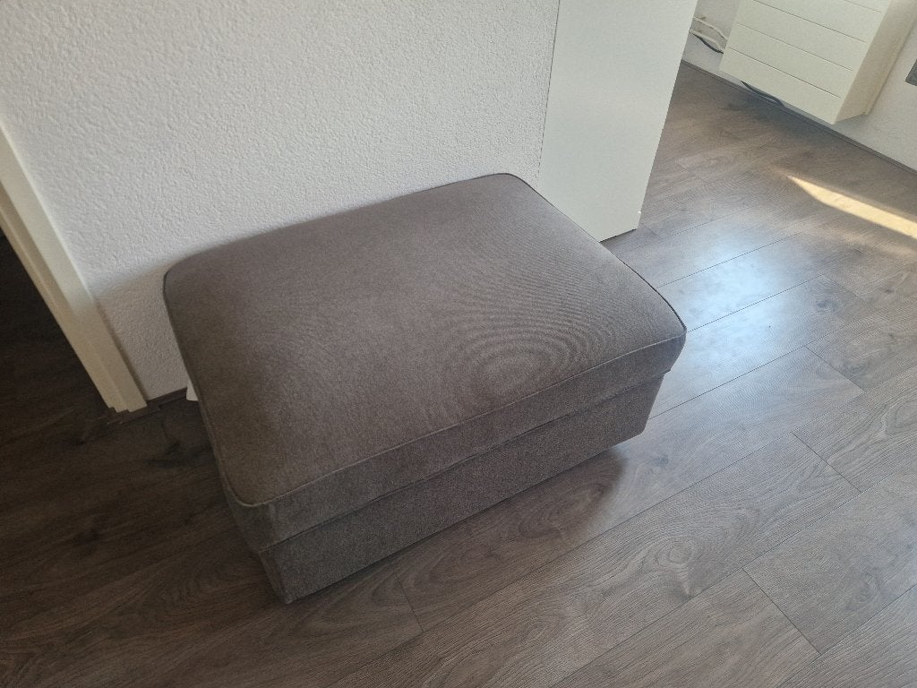IKEA KIVIK voetenbank met opbergruimte – groen, Ophalen, Gebruikt, 50 tot 75 cm, 75 tot 100 cm