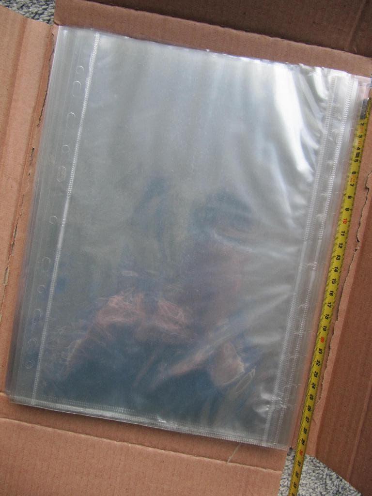 Doorzichtige plastic insteekhoezen NIEUW, Ophalen of Verzenden, Nieuw