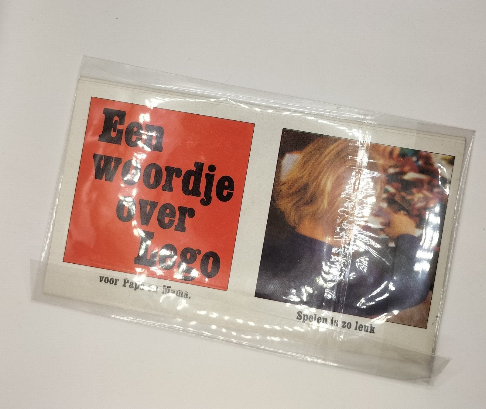 Zeer zeldzaam boekje van lego. Nooit eerder gezien, Ophalen of Verzenden