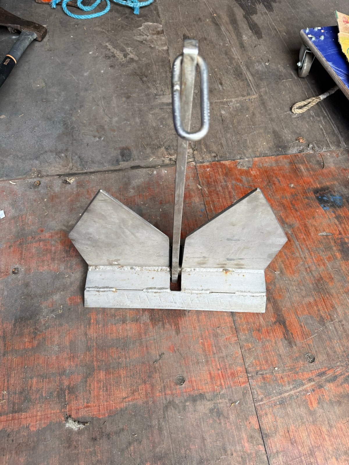 RVS Klapanker 10kg, Ophalen of Verzenden, Gebruikt, Overige typen
