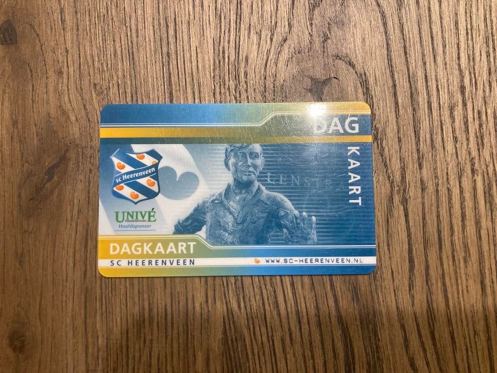 DAGCARD JONG HEERENVEEN-JONG AJAX 08-09, Ophalen of Verzenden, Zo goed als nieuw, Ajax, Overige typen