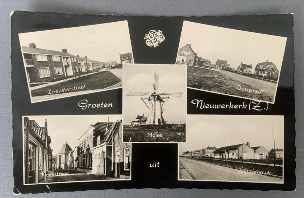 Groeten uit Nieuwerkerk (Z), Verzamelen, Ansichtkaarten | Nederland, Verzenden, 1960 tot 1980, Gelopen, Zeeland