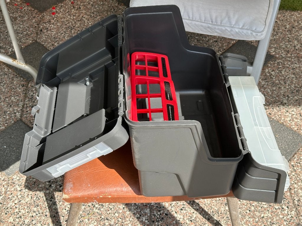 Gereedschapskoffer Rubbermaid leeg nieuw, Ophalen, Nieuw