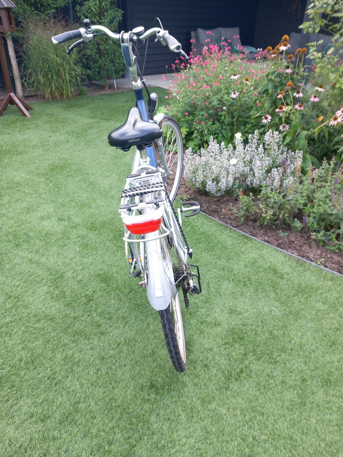 Batavus elektrise fiets  grijs blauw, Ophalen of Verzenden, Gebruikt, Versnellingen