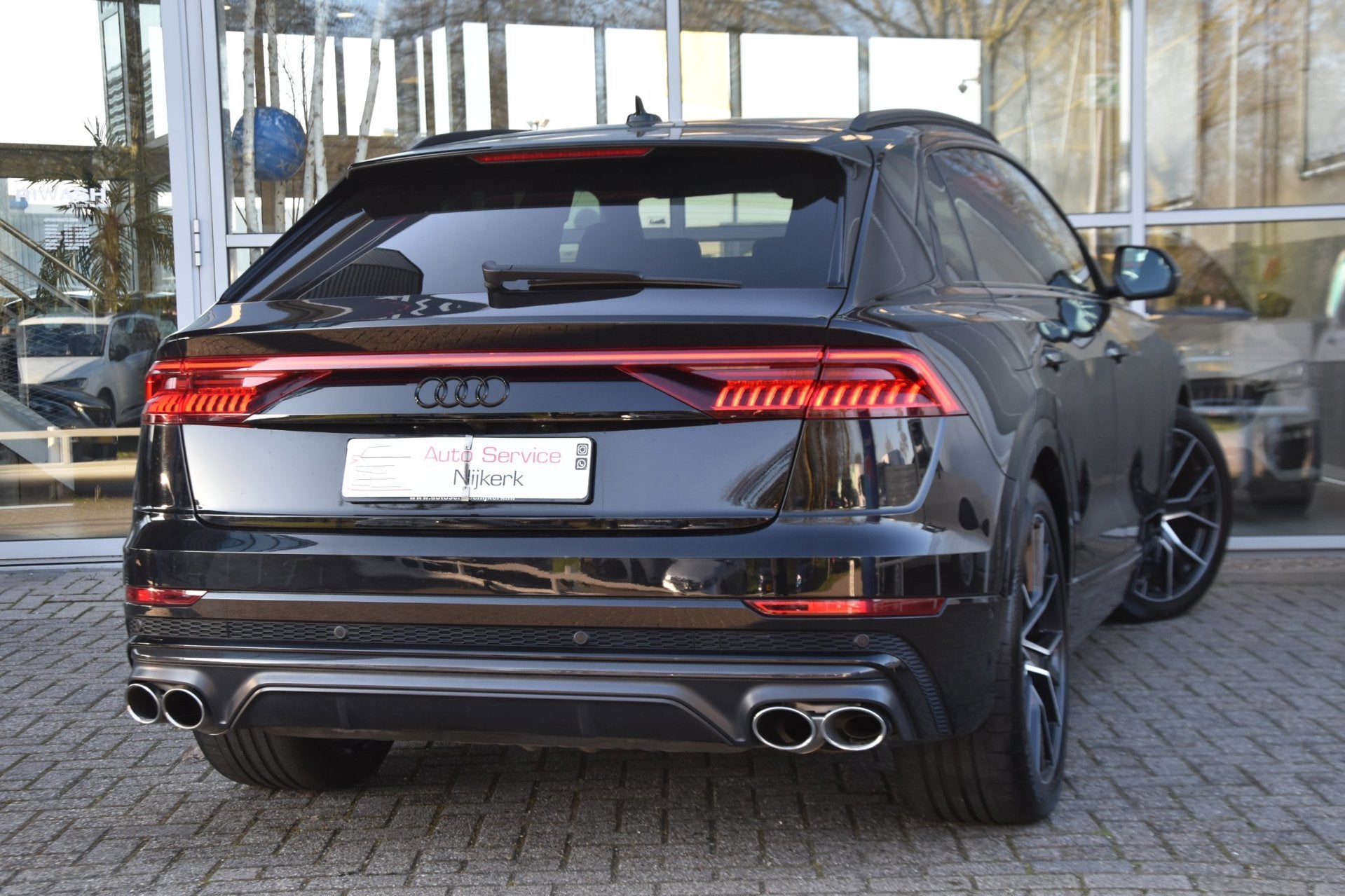 Audi SQ8 510PK | 1e Eig | BTW | Night Vision | HUD | Carbon, Auto's, Automaat, Dealer onderhouden, Gebruikt, 8 cilinders