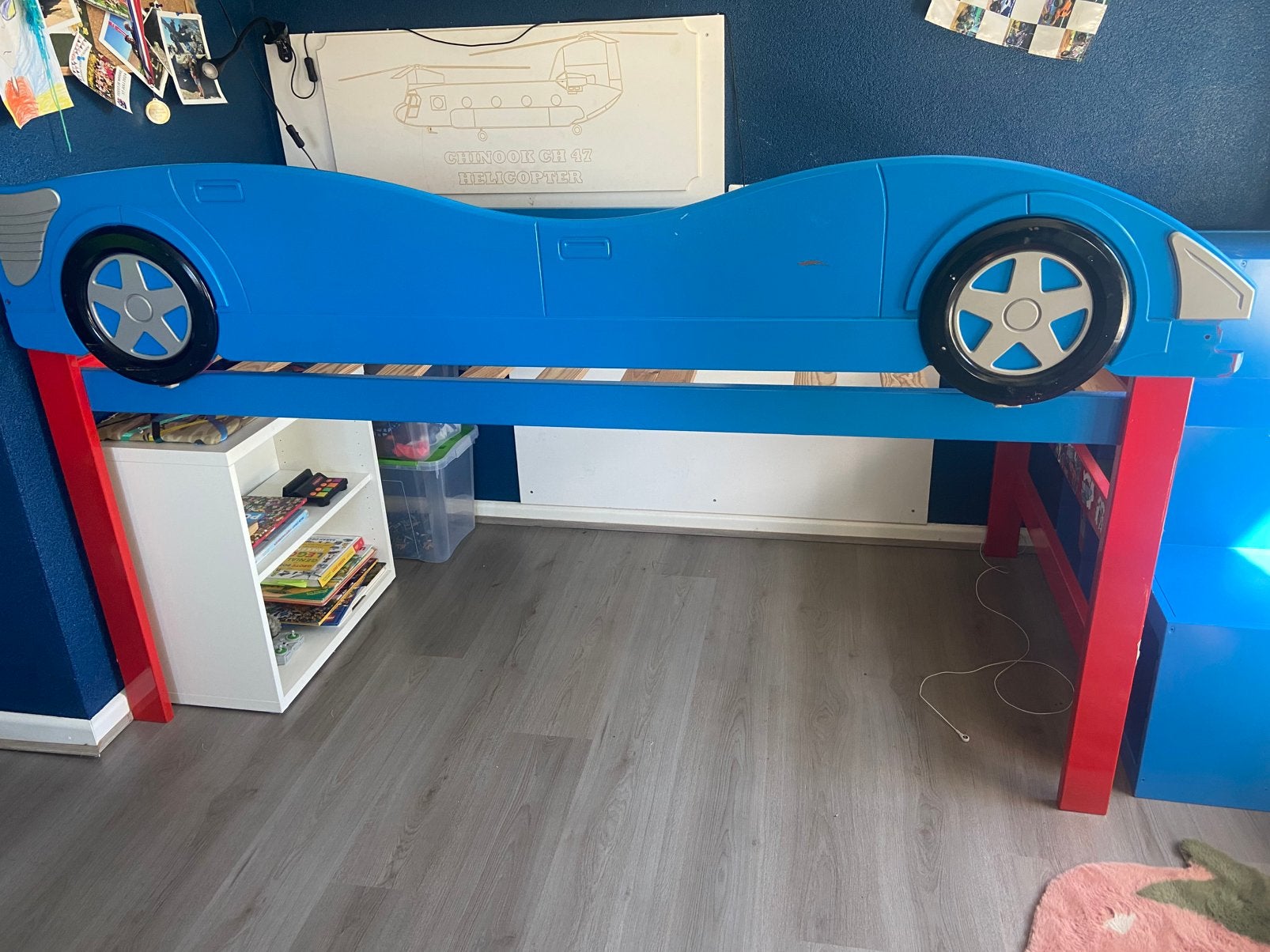 Half hoogslaper, Ophalen, Zo goed als nieuw, 180 cm of meer, 85 tot 100 cm