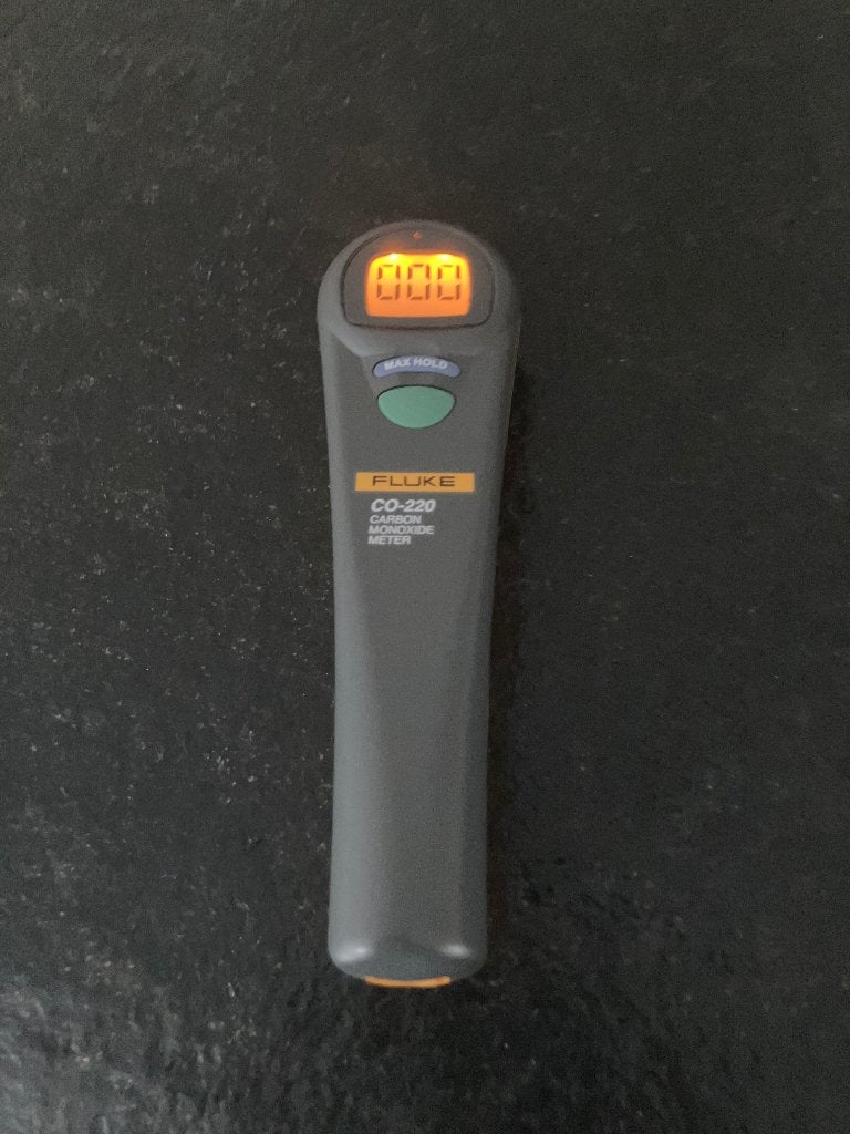 Fluke CO-220 meter, Ophalen of Verzenden, Zo goed als nieuw, Overige meters