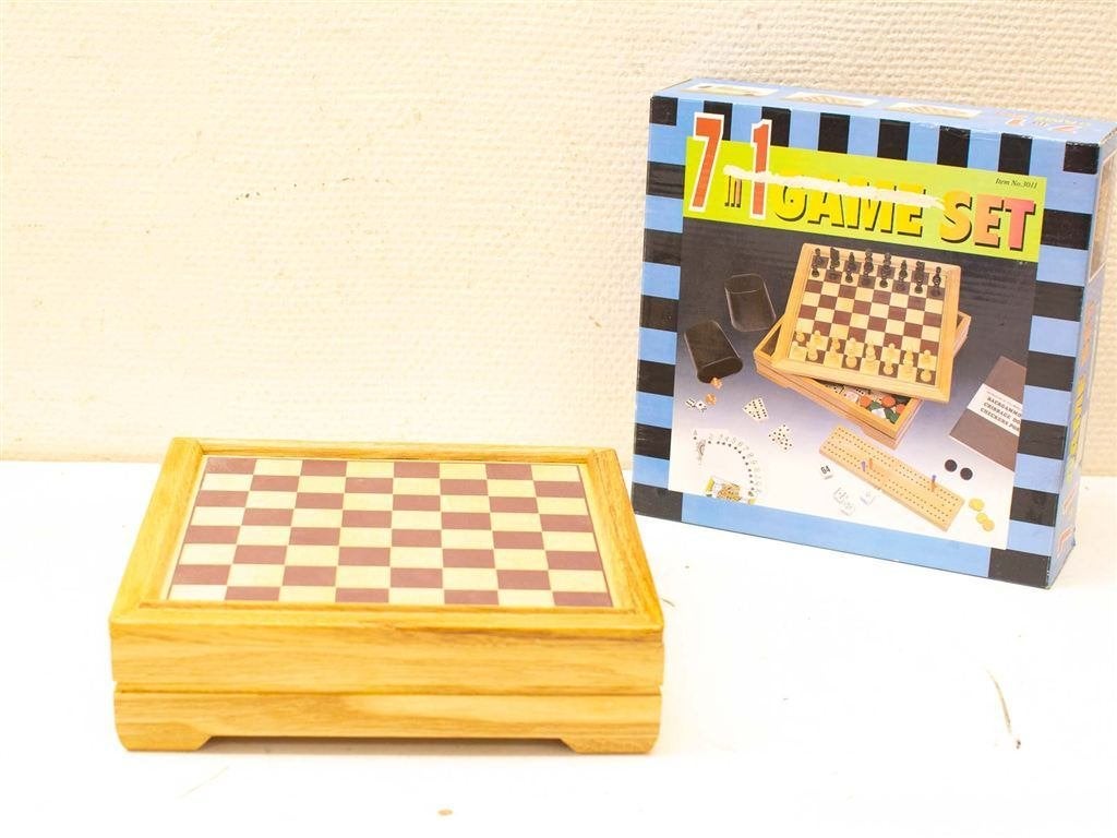 7 in 1 game set 34599, Ophalen of Verzenden, Gebruikt