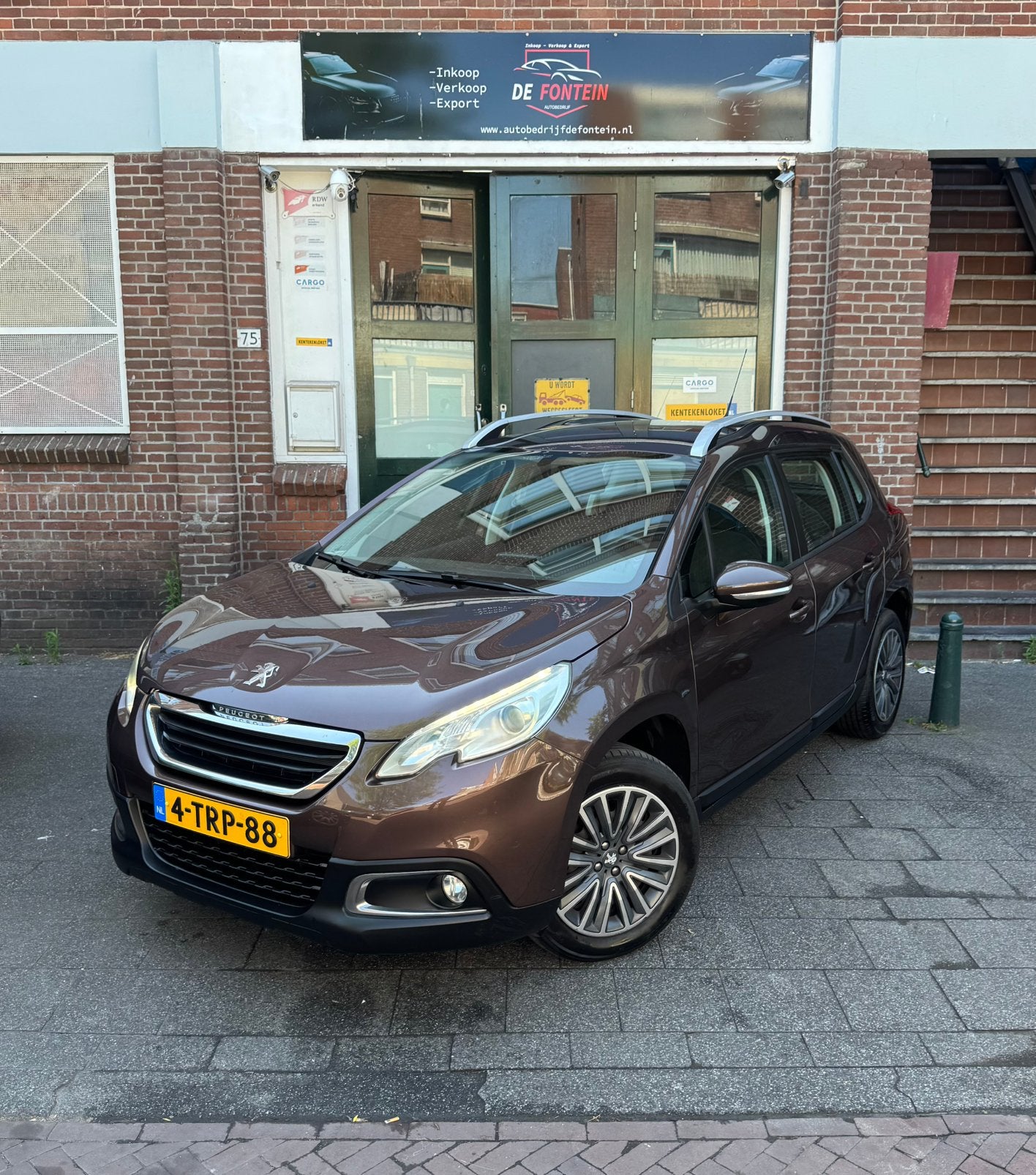 Peugeot 2008 1.6 VTI 120PK 2014 Airco/APK/Boekjes, Auto's, Voorwielaandrijving, Stof, 4 cilinders, 1055 kg