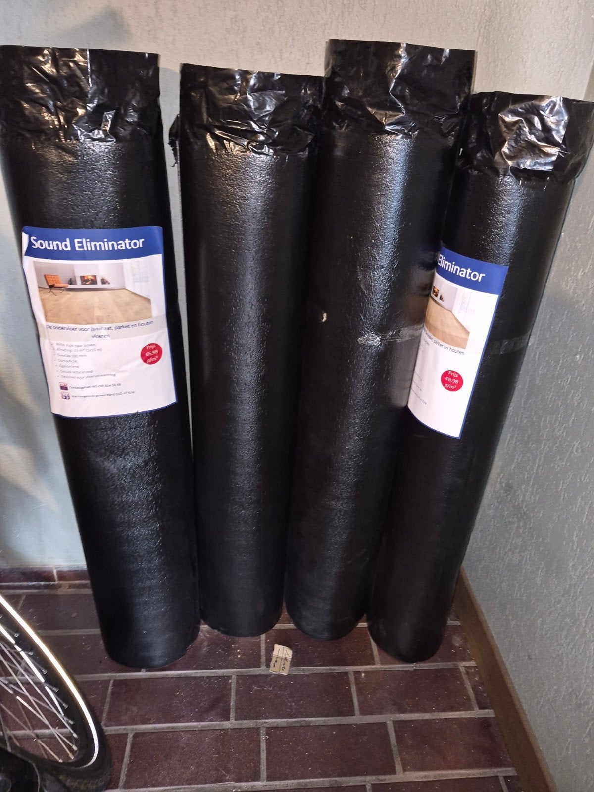 Sound Eliminator ondervloer voor laminaat/parket (60m²), Ophalen, Overige typen, Nieuw, 10 m² of meer