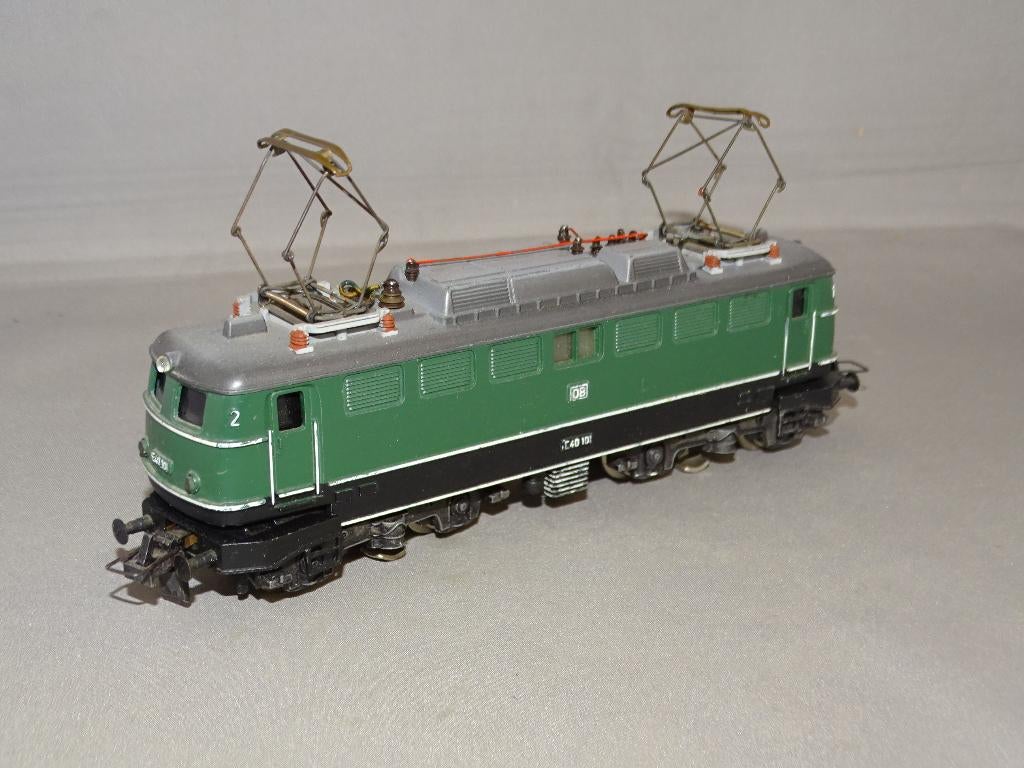 Trix Express E-loc E40, Hobby en Vrije tijd, Modeltreinen | H0, Gebruikt, Locomotief, Gelijkstroom, Trix, Analoog, Ophalen of Verzenden